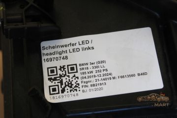 Foto 9 von Frontscheinwerfer BMW LED 9481714 Links + Rechts (Paar)