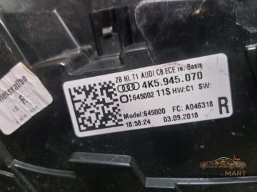 Foto 12 von Rückleuchte Audi LED 4K5945075 Links + Rechts (Paar)