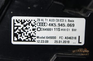 Foto 7 von Rückleuchte Audi LED 4K5945069 Links + Rechts (Paar)