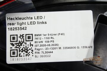 Foto 11 von Rückleuchte BMW LED 7450643 Links + Rechts (Paar)
