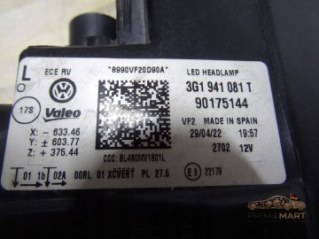 Foto 9 von Frontscheinwerfer Volkswagen Full LED 3G1941081Q Links + Rechts (Paar)