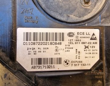 Foto 12 von Frontscheinwerfer BMW 1EL01108722 Rechts