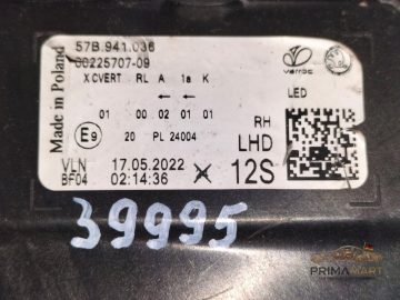 Foto 8 von Frontscheinwerfer Skoda Full LED 57B941036 Rechts