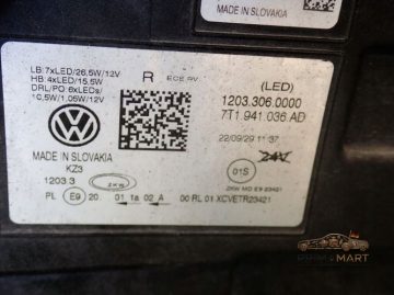 Foto 8 von Frontscheinwerfer Volkswagen Full LED 7T1941036AD Rechts