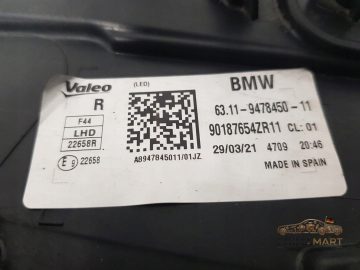 Foto 7 von Frontscheinwerfer BMW Full LED 9478450 Rechts
