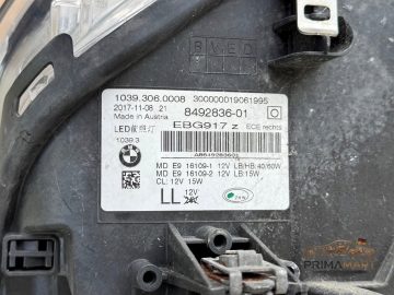 Foto 16 von Frontscheinwerfer BMW Full LED 8492835 Links + Rechts (Paar)