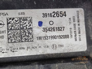 Foto 10 von Frontscheinwerfer Opel 354261827 Rechts