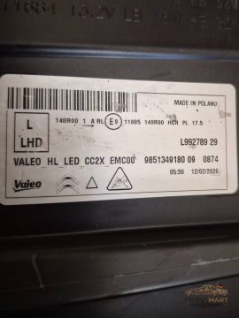 Foto 12 von Frontscheinwerfer Citroen Full LED 9851349180 Links