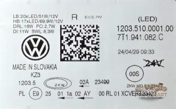 Foto 7 von Frontscheinwerfer Volkswagen Matrix LED 7T1941082C Rechts