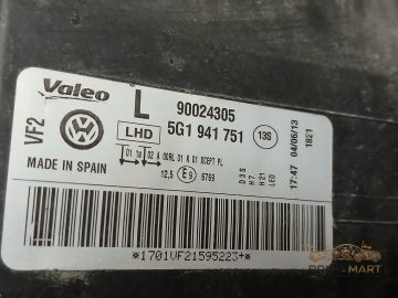 Foto 6 von Frontscheinwerfer Volkswagen Xenon 5G1941751 Links