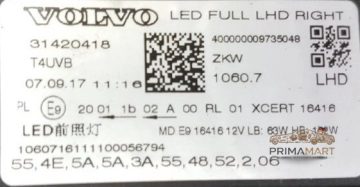 Foto 7 von Frontscheinwerfer Volvo Full LED 31420418 Rechts