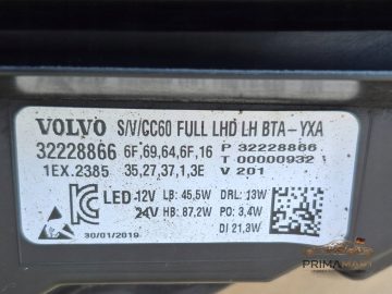 Foto 12 von Frontscheinwerfer Volvo Full LED 32228866 Links
