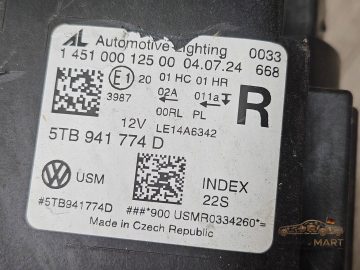 Foto 14 von Frontscheinwerfer Volkswagen 5TB941774D Rechts