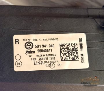 Foto 7 von Frontscheinwerfer Volkswagen Xenon 5G1941040 Rechts