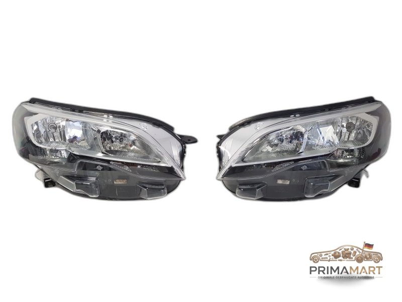 Frontscheinwerfer Peugeot 9808572580 Links + Rechts (Paar)