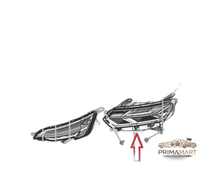 Frontscheinwerfer Dacia LED 260606033R Links